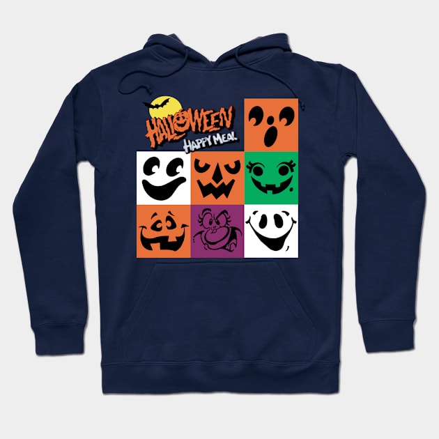 Throwback Halloween Happy Meal Hoodie by Meat Beat